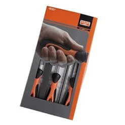 Bahco 1-479-08-1-2 Ergo Vijlenset | Ergo | 8-Duims | 200 Mm | Basterd | 5-delig [5-dlg Vijlenset Basterd]