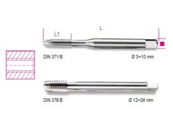 Beta 429FP4 Machinetap HSS-Co Machinetap | Doorlopende Gaten | HSS-Co | M 4 X 0,7 [004290004]