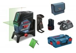 Bosch Professional GCL 2-50 CG - Set Combi-lijnlaser | 12V | Bluetooth | 20m | Groen | +L-Boxx [0.601.066.H00 - Groen]