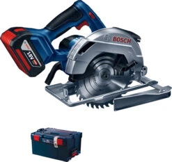 Bosch Professional GKS 18V-57 G Accu Cirkelzaag | 57 Mm | 18 V 4,0 Ah Li-Ion | +L-Boxx [0.601.6A2.106]