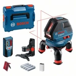Bosch Professional GLL 3-50 L-Boxx BM1 + LR2 Kruislijnlaser | 10 M | Compact | + L-Boxx | +BM1 Houder En LR2 [0.601.063.803]