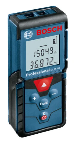 Bosch Professional GLM 40 Laserafstandmeter | Meetafstand Tot 40 M [0.601.072.900]