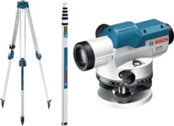 Bosch Professional GOL 26 D + GR 500 +BT 160 Waterpas | Vergroting 26x | 100 Meter | +Koffer, Statief En Meet [0.615.994.00E]