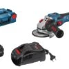 Bosch Professional GWS 18V-15 SC Accu Haakse Slijper | 18 Volt 5.5 Ah ProCore | +L-Boxx [0.601.9H6.102]