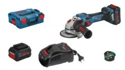 Bosch Professional GWS 18V-15 SC Accu Haakse Slijper | 18 Volt 5.5 Ah ProCore | +L-Boxx [0.601.9H6.102]