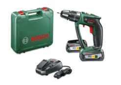 Bosch Groen PSB 18 LI-2 Ergonomic Accu Klopboor | 32 Nm | 2x 18 Volt 2,5 Ah Li-Ion | +Koffer [0.603.9B0.301]