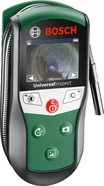 Bosch Groen UniversalInspect Inspectiecamera | 8 Mm | 320 X 240 Px | +Tas +Batterijen +Acc [0.603.687.000 - Digitaal]
