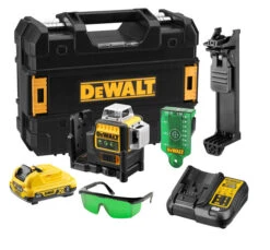 DeWALT DCE089D1G Multilijnlaser Zelfnivellerend | Accu 12 V | 3 Stralen Groen [DCE089D1G-QW]