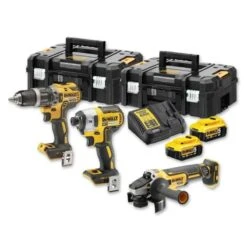 DeWALT DCK384P2T Combiset | 18 Volt | 3x Accu 5.0 Ah XR Li-Ion | T-Stak [DCK384P2T-QW]