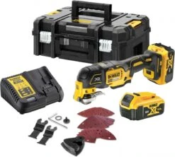 DeWALT DCS356P2 Accu Multitool | 18 Volt Li-Ion 5.0 Ah | Brushless | +T-stak +35 [DCS356P2-QW]