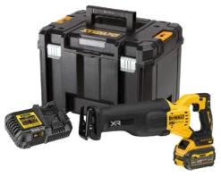 DeWALT DCS386T1 Accu Reciprozaag | 54V 6,0 Ah XR Flexvolt | 28.6 Mm | +Tstak [DCS386T1-QW]