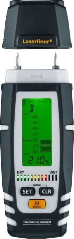 Laserliner DampMaster Compact Pro Detector | Hout En Bouwmaterialen | Bluetooth | Koffer [082.325A]