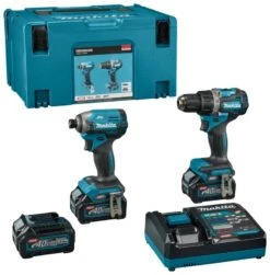 Makita DK0198G201 Accu Combiset | XGT 40V Max 2.5 Ah | +M-Box [DK0198G201]