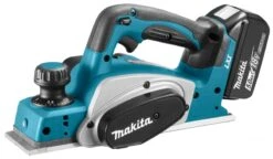 Makita DKP180RTJ Accu Schaafmachine | 0,1 Mm | 18 Volt 5,0 Ah Li-Ion | Mbox [DKP180]