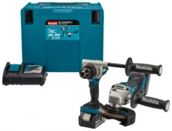 Makita DLX2430TJ Combiset | 18 Volt 5,0 Ah Li-Ion | DDF486+DGA504 | +Mbox [DDF486+DGA504]