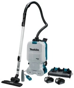 Makita DVC660PT2 Accu Stofzuiger Rugmodel 6ltr | 2x Accu 18V 5.0 Ah | +Lader [DVC660]