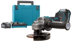 Makita GA005GM201 Accu Haakse Slijper | 125 Mm | XGT 40 Volt 4.0 Ah Li-Ion | Mbox [GA005GM201 XGT]