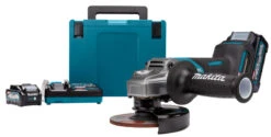 Makita GA016GM201 Accu Haakse Slijper | 125 Mm | XGT 40 Volt 4,0 Ah |+Mbox [GA016G]
