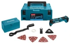 Makita TM30DZJX4 - Basic Accu-Multitool | 12 Volt | Basic | + Accessoires | +Mbox [Accu-Multitool]