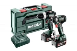Metabo BS 18 LT BL + SSW 18 LT Accuboor En Slagmoersleutel | 2 X 18V 4.0 Ah Li-ION | MetaBOX [685203000]