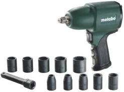 Metabo DSSW 360 Set - 1/2 Inch Slagmoersleutel | DSSW 360 Set | Lucht | 6,2 Bar [604118500]