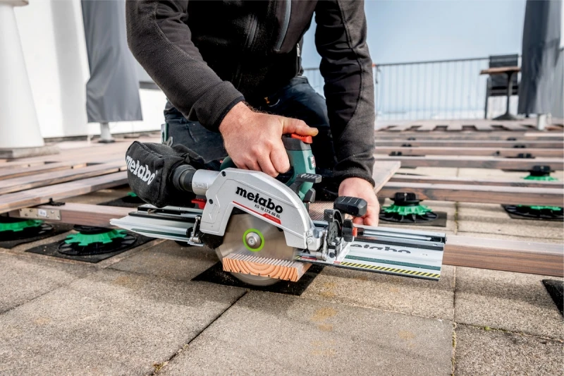 Metabo KS 18 LTX 66 BL + FS 160 Accu Cirkelzaag | 18V 8,0 Ah LiHD | 66 Mm | FS160 |+MetaBOX [691194810] - Afbeelding 2