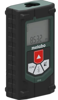 Metabo LD 60 Laser Afstandsmeter | LC Display | 60 Meter [606163000]