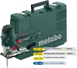 Metabo STE 140 Plus +Zaagbladen Decoupeerzaag | 750W | 140 Mm | Quick | +Koffer En 20 Zaagbladen [601403510]
