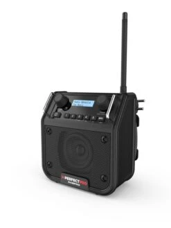 PerfectPro DABPRO Bouw Radio | Netstroom Of Batterij | FM RDS | Aux-In | Dab+ [DPR2]