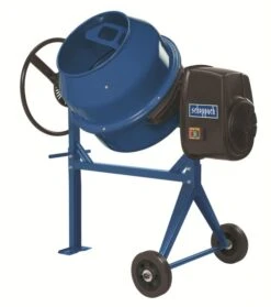 Scheppach MIX125 Betonmixer | 550 Watt | 26.6 Tpm | 125 Liter [5908403901]