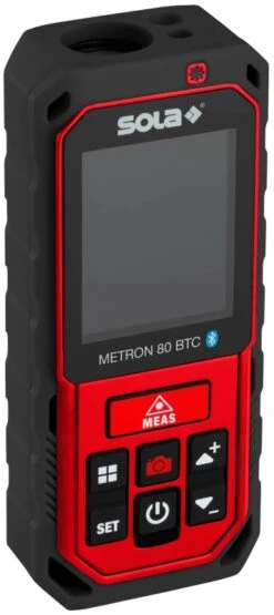 Sola Metron 80 BTC Laser-afstandsmeter | Metron 80 | Bluetooth | 80 Mtr | +Tasje [71029101]