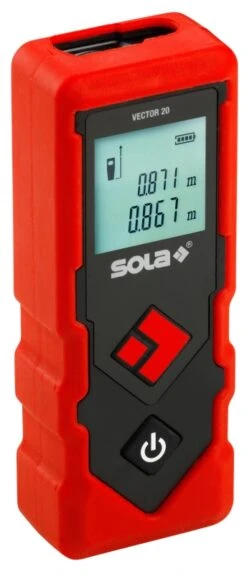 Sola Vector 20 Laser-afstandsmeter | Vector 20 | Elektronisch | 20 Mtr [71019101]