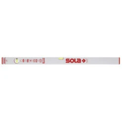 Sola 01010301 (2 Libellen) Waterpas | Aluminium | Fluorescerend | Zilver | AZB | 30 Cm [AZB 30 Cm]